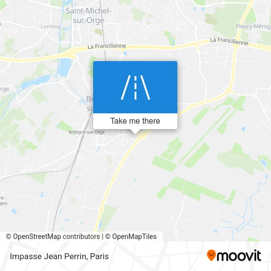 Impasse Jean Perrin map