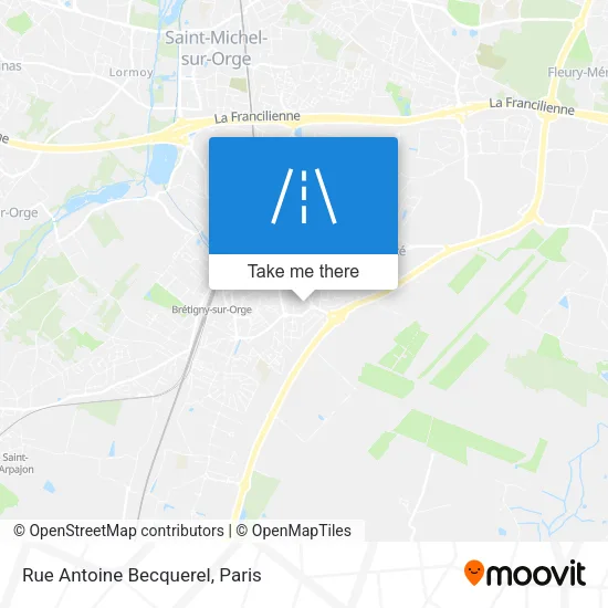 Rue Antoine Becquerel map