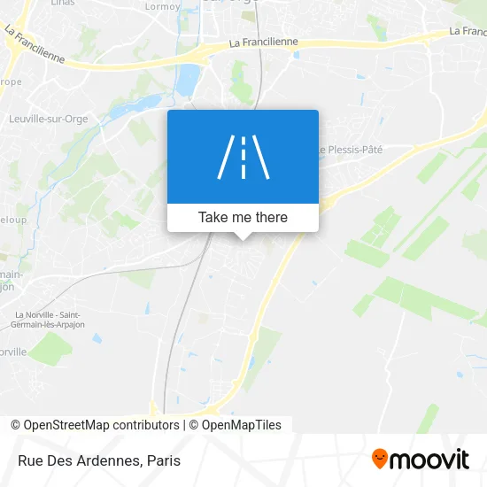 Rue Des Ardennes map