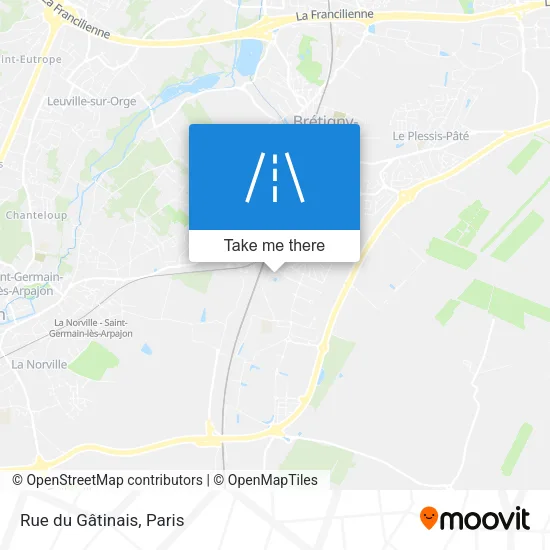 Rue du Gâtinais map