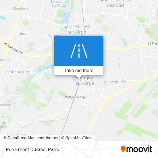 Rue Ernest Ducros map