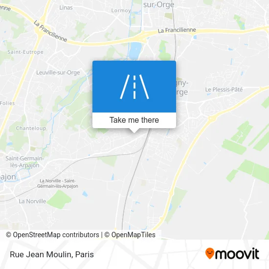 Rue Jean Moulin map