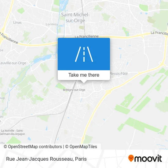 Rue Jean-Jacques Rousseau map