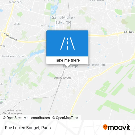 Rue Lucien Bouget map