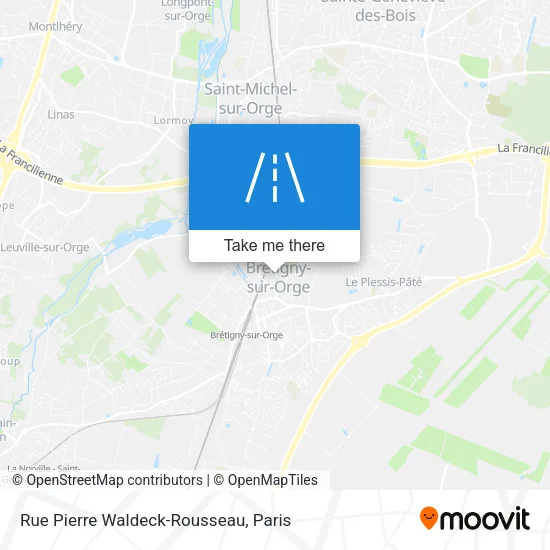 Rue Pierre Waldeck-Rousseau map