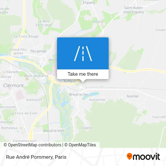 Rue André Pommery map