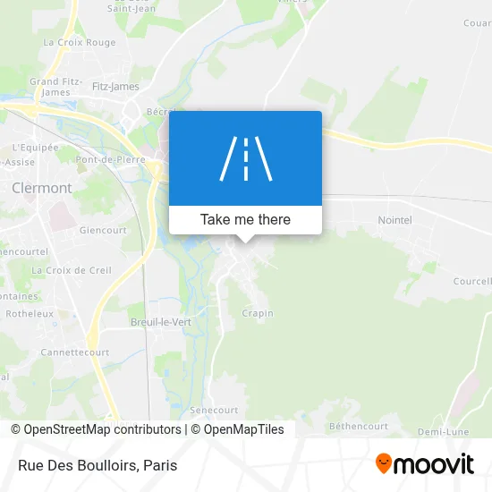 Rue Des Boulloirs map