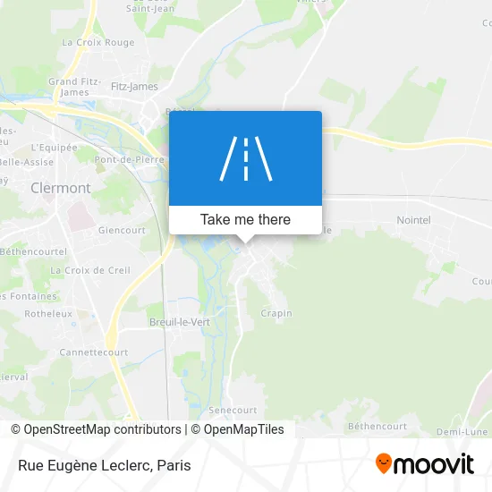 Rue Eugène Leclerc map