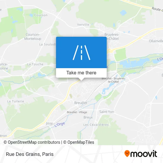 Rue Des Grains map