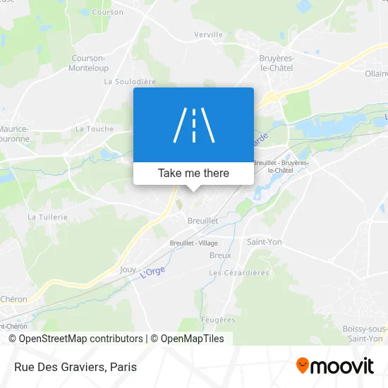 Rue Des Graviers map