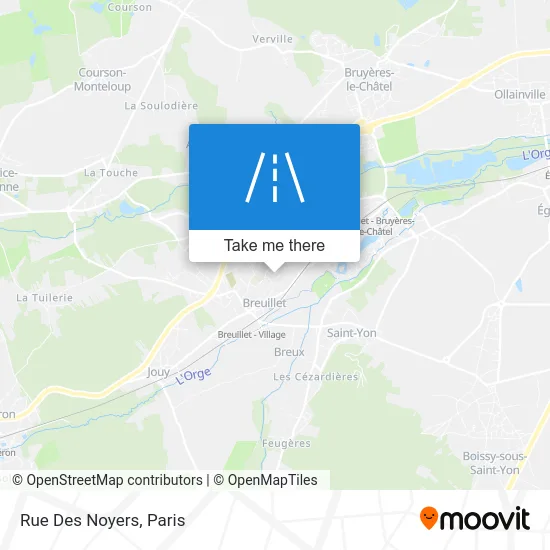 Rue Des Noyers map