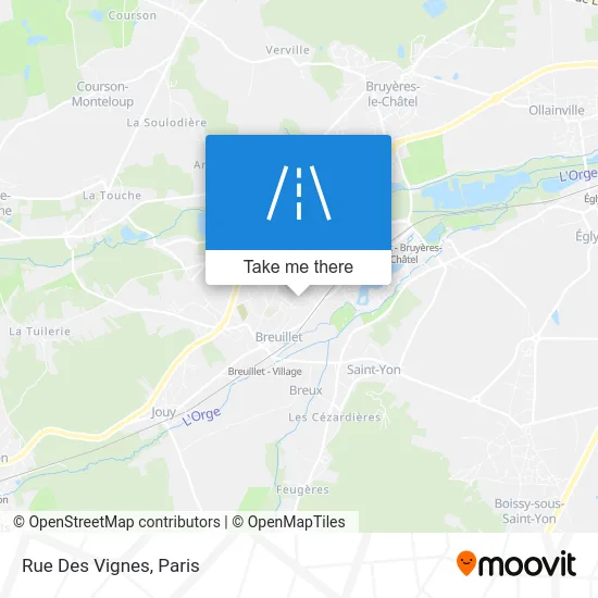 Rue Des Vignes map