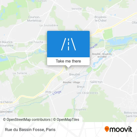 Rue du Bassin Fosse map