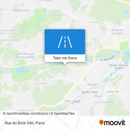 Rue du Bois Véti map