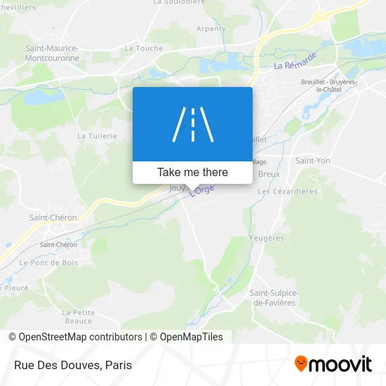 Rue Des Douves map