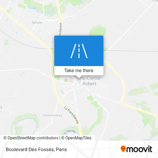 Boulevard Des Fossés map