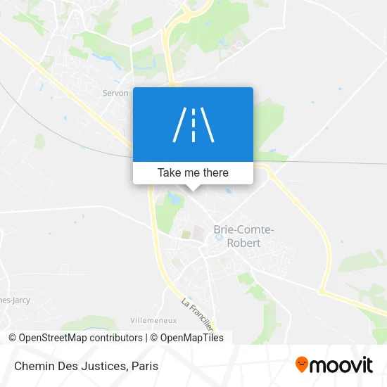 Chemin Des Justices map