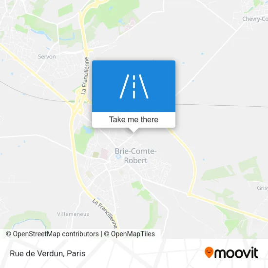 Rue de Verdun map