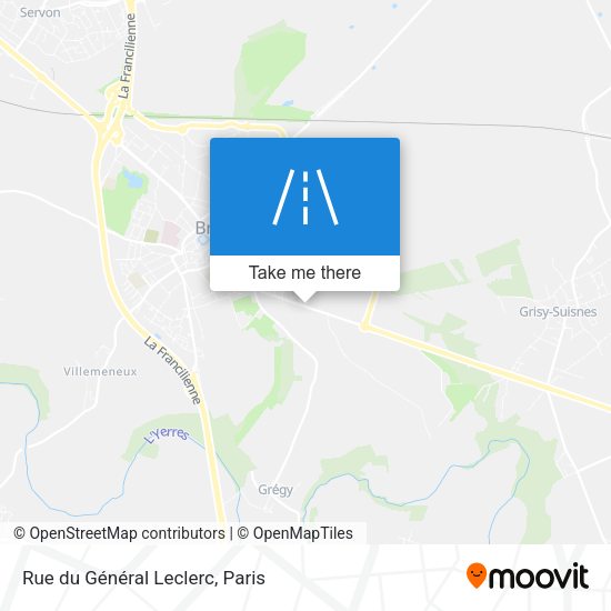 Rue du Général Leclerc map