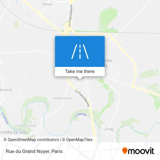 Rue du Grand Noyer map