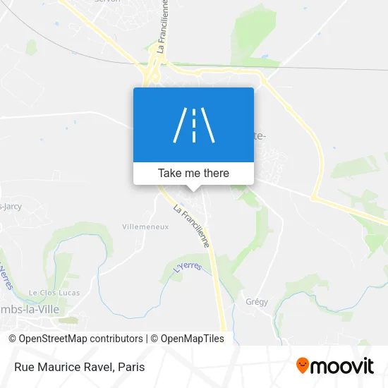 Rue Maurice Ravel map
