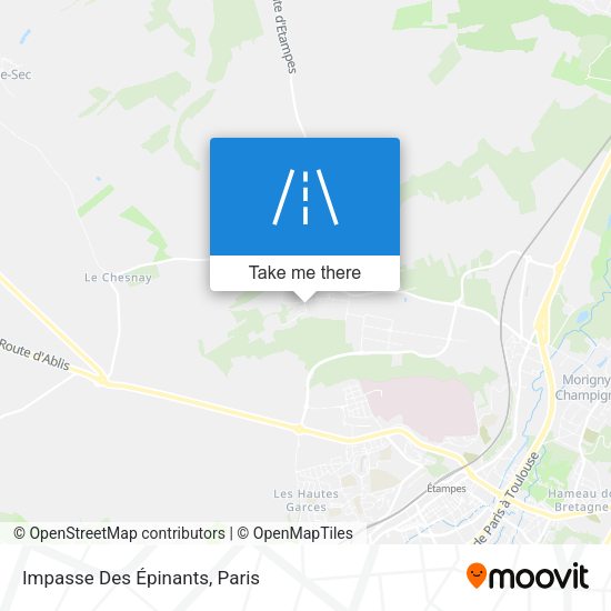 Impasse Des Épinants map