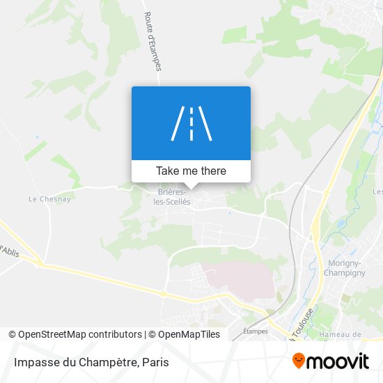 Impasse du Champètre map