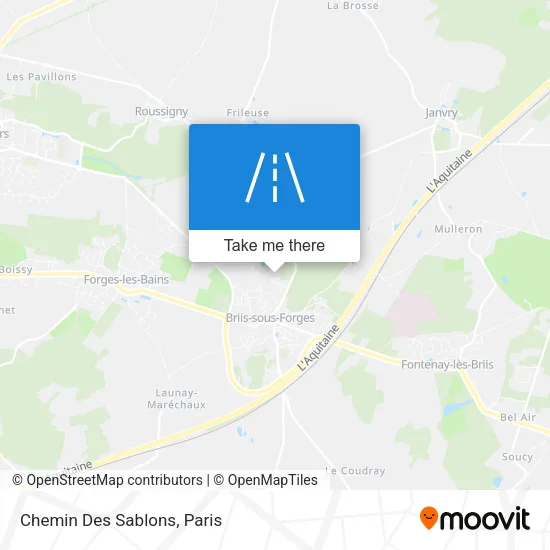 Chemin Des Sablons map