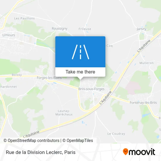 Rue de la Division Leclerc map