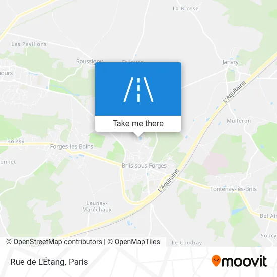 Rue de L'Étang map