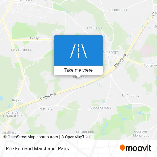 Rue Fernand Marchand map