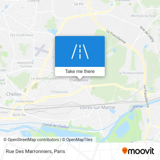 Rue Des Marronniers map