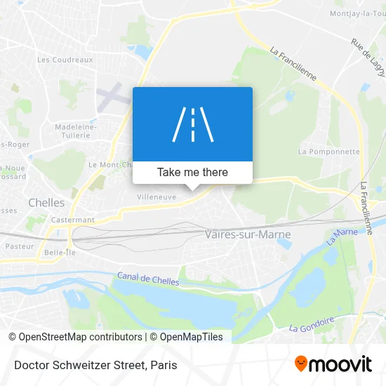 Rue du Docteur Schweitzer map