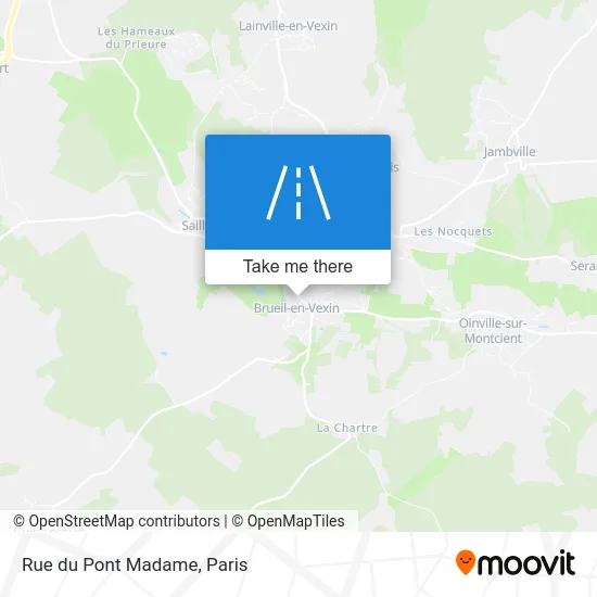Rue du Pont Madame map