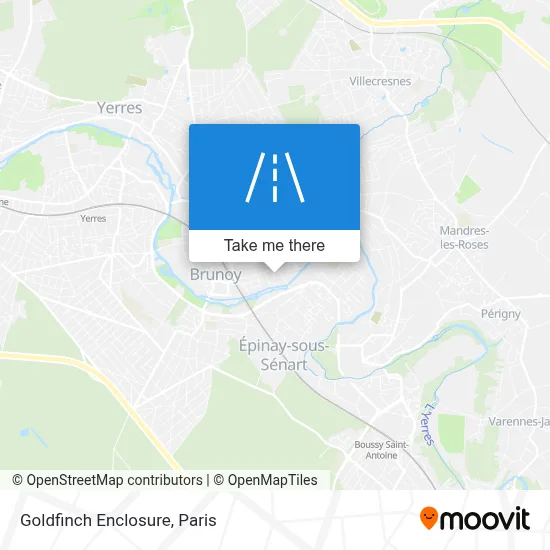 Clos Des Chardonnerets map