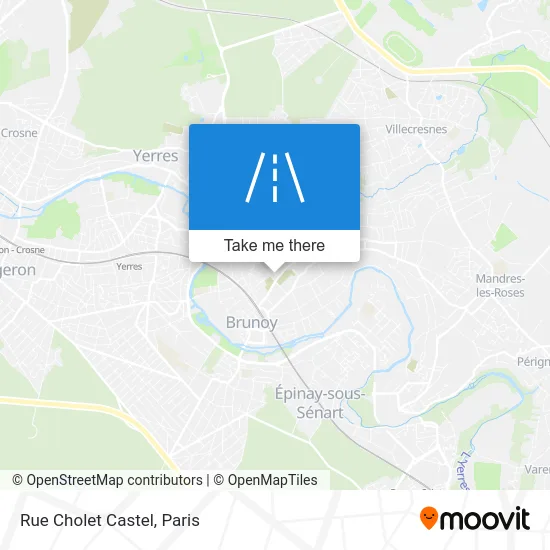 Rue Cholet Castel map