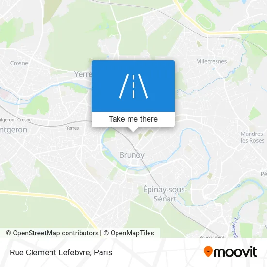 Rue Clément Lefebvre map