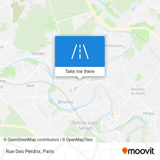 Rue Des Perdrix map