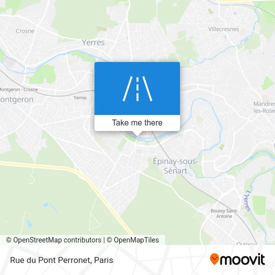 Rue du Pont Perronet map