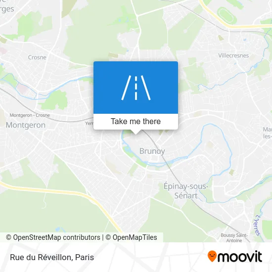 Rue du Réveillon map