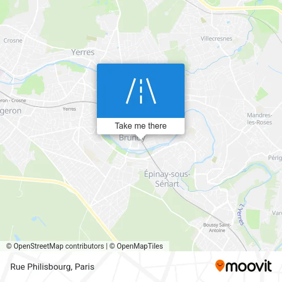Rue Philisbourg map