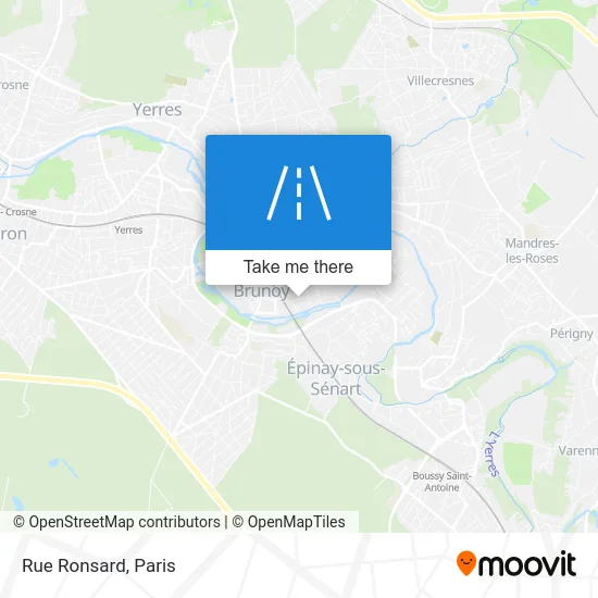 Rue Ronsard map