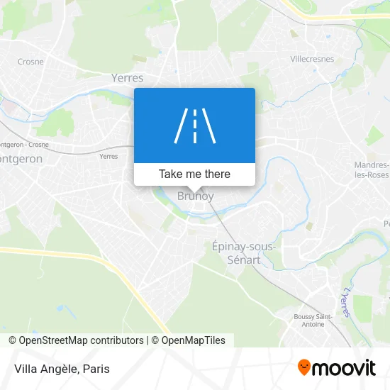 Villa Angèle map