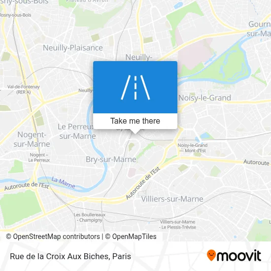 Rue de la Croix Aux Biches map