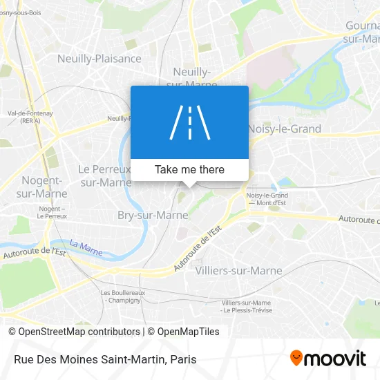 Rue Des Moines Saint-Martin map