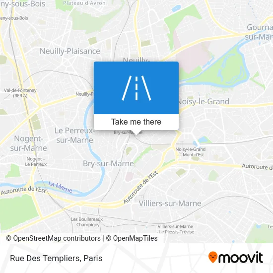 Rue Des Templiers map