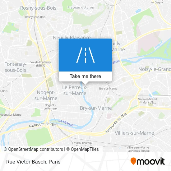 Rue Victor Basch map