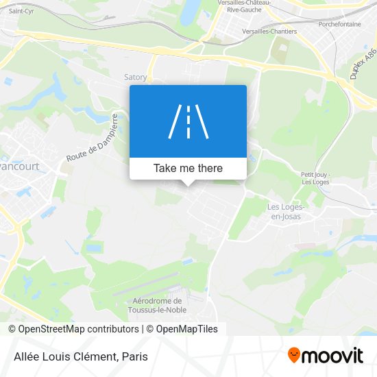 Allée Louis Clément map