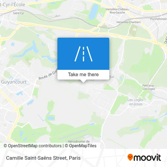 Rue Camille Saint-Saëns map