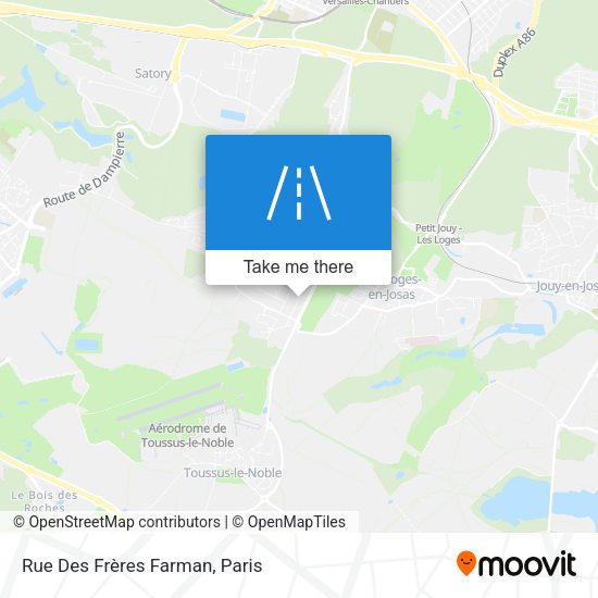 Rue Des Frères Farman map
